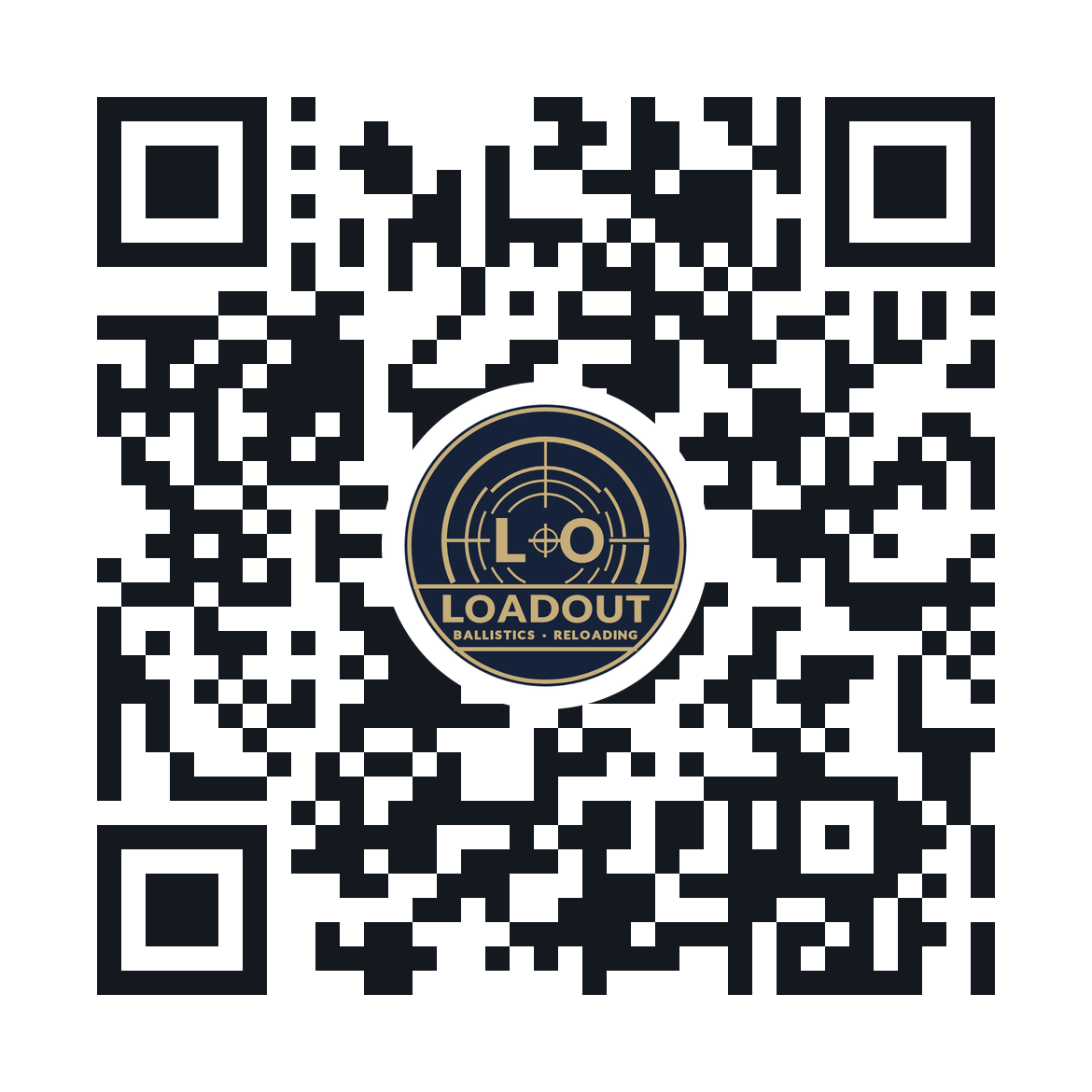 QR code that opens LoadOut on the App Store